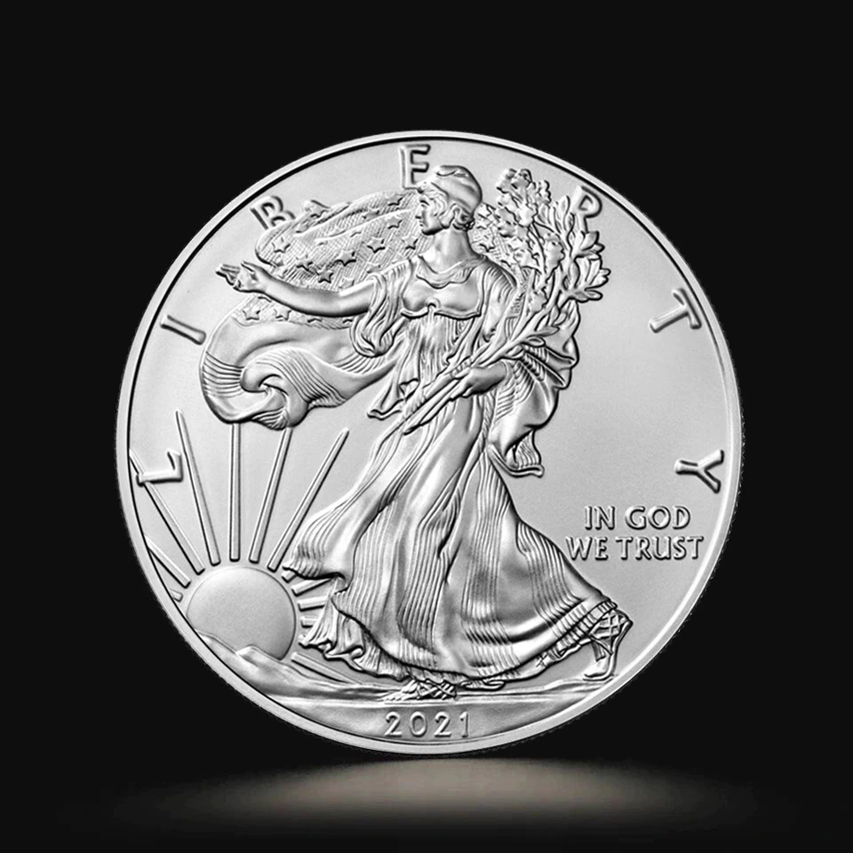 srebrna moneta amerykański orzeł 1 oz srebrna moneta amerykański orzeł 1 oz